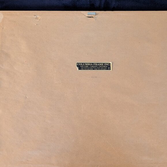 Van Gogh: Thatched Cottages at Cordeville - Framed Print (21.5"w / 17.5"h) - Picture 7 of 8